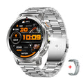 MEVADEN 1.85 inch Steel Smart Watch Men Bluetooth Call Smartwatch Sports Flashlight 1000mAh Health Monitor Watch for Male MD60