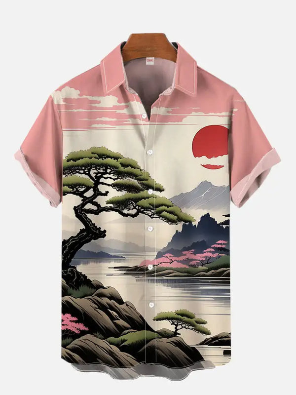 Men's Shirt Dragon Print Casual Daily Tops 3D Printing | SAMAG