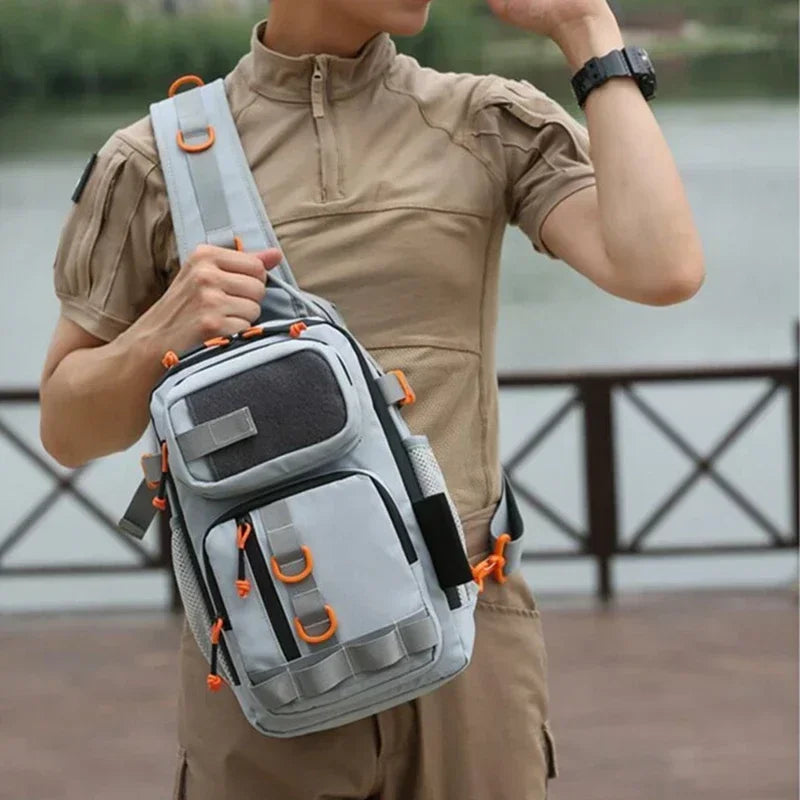 Fishing Tackle Backpack Storage Bag Men Outdoor Shoulder | SAMAG