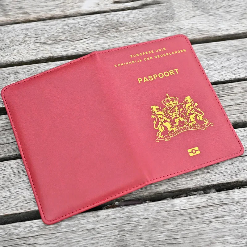 Travel Essentials Nederland Passport Cover Netherlands Passport Cover for documents Passport Nederlanden Paspoorthoesj