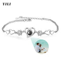 Custom Photo Bracelet Personalized Projection with Picture Inside 100 Languages I Love You Stainless - Visuel 23 | SAMAG