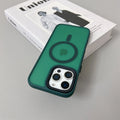 Luxury Magnetic for Magsafe Wireless Charge Case For iPhone 11 12 13 14 Plus 15 16 Pro Max Shockproof Matte Hot Selling Cover