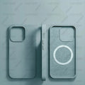 Magnetic Original Liquid Silicone Shockproof Case For iPhone 16 15 14 13 12 11 Pro Max 16 Plus For Magsafe Wireless Charge Cover