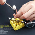 147 Parts Watch Repair Tool Kit for Disassembly Installation Maintenance Adjusting Straps Replacing Batteries