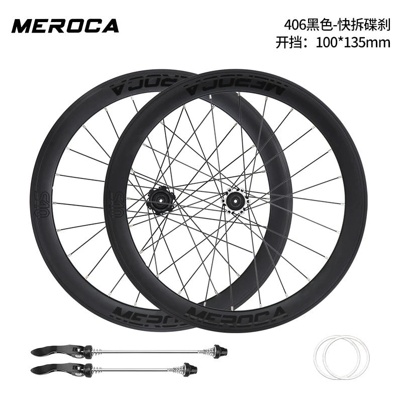 LP LITEPRO AERO Folding Bike Wheel Sets, 20 - inch 406/451 - View 10 | SAMAG