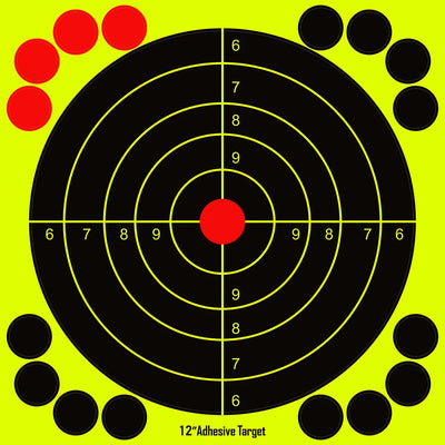 JOAXOR 12x12 Inch Splatter Adhesive Targets Stickers | SAMAG