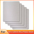 5pcs/lot high quality Microwave Oven Repairing Part 150 x 120mm Mica Plates Sheets for Galanz Midea Panasonic LG etc.. Microwave