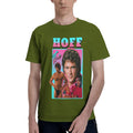 Custom Trendy David Hasselhoff T Shirt Men Short Sleeves Pure Cotton T-shirt Casual  Tee Tops Fashion Tshirt