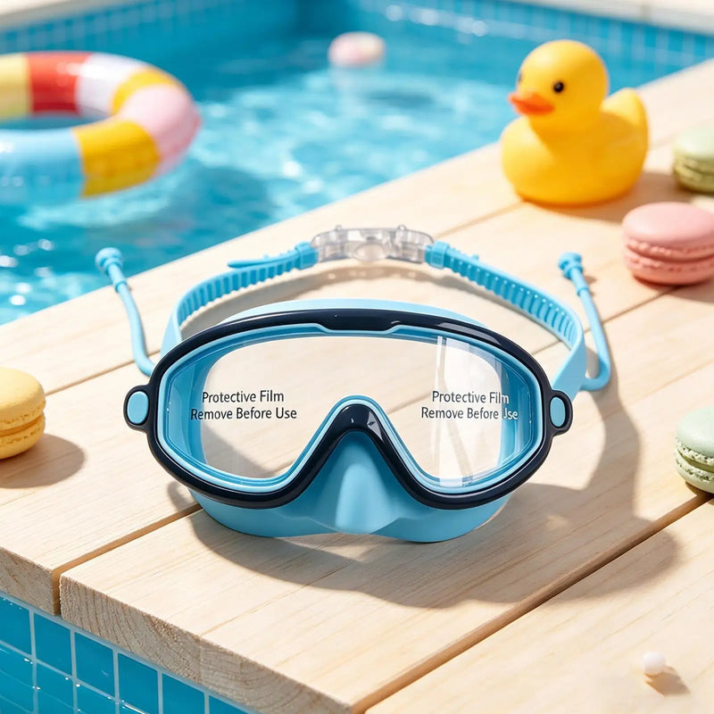 Kids Swimming Goggles with Nose Cover Anti-fog Waterproof | SAMAG