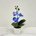 Artificial orchid, home/office decoration - display of living room dining table, entrance flower decoration, not easy to fade