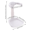 Baby Bathing Stand, Baby Bath Tub, Toddler Bath Seat, Adjustable Shower Tower with Anti-Pinch Design, Non-Slip Base, Shower Head Holder, Ergonomic Support for Infant 6-36 Months