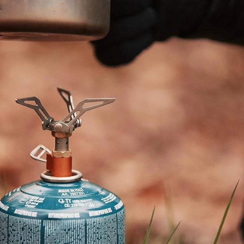 Fire Maple Ultralight Titanium Rocket Stove 2600W Portable Backpacking Burner Outdoor Hiking Cooking FMS-300T Mini Gas Burner