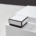 1pcs Kraft Gift Boxes Black White Paper Small Case Cardboard Rings Earrings Bracelet Necklace Jewelry - Visuel 9 | SAMAG