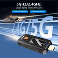 350M HDMI-Compatible Wireless Video Transmitter Receiver Kits HDMI Extender Adapter TV Stick Dongle 1080P for Laptops PC Monitor