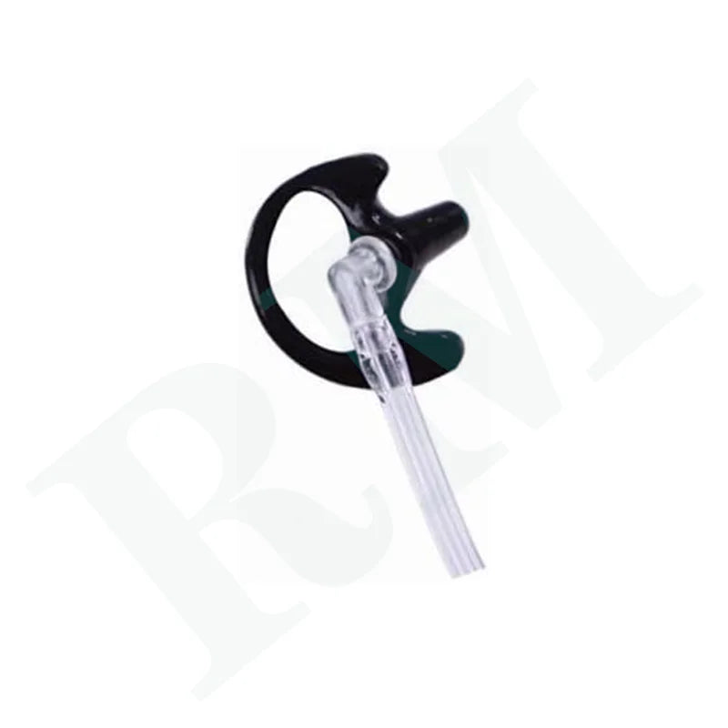 Lot 5 Pair White Silicone Earmold Earbud for Universal Walkie Talkie Radio Air Acoustic Coil Tube Earpiece Headphone S/M/L Size