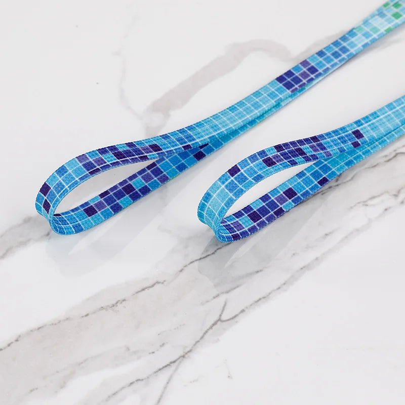 Graffiti Shoelaces Fashion Leisure for Men and Women Flat Shoe Laces Wear Resistant Non Fading College Style Shoestring 1 Pair