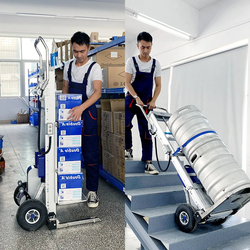 Industry Hand Truck Foldable Trolly Cart Folding Tool Trolley Hydraulic Mini Lifters Electric 2 Wheels Trolleys Cargo