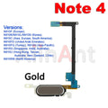 Aiinant Home Button Touch ID Fingerprint Sensor Flex Cable For Samsung Galaxy Note 4 5 7 8 9 10 20 Plus Lite Ultra