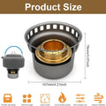 Titanium Alcohol Stove, Portable Lightweight Tiny Brass ﻿ - View 2 | SAMAG