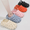 Comwarm Bubble Ball Women Sandals New Summer Women Clogs Garden Shoes House Massage House Slippers Closed Toe Anti-Slip Sandals