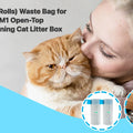 Neakasa Replaced Waste Bags-2 Rolls （30pieces）Cat Litter Waste Receptacles Bags for M1 Open-Top Self-Cleaning Cat Litter Box