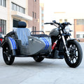 Sidecar Motorcycle 400cc Double Cylinder Water-Cooled Vehicle with Three Wheels