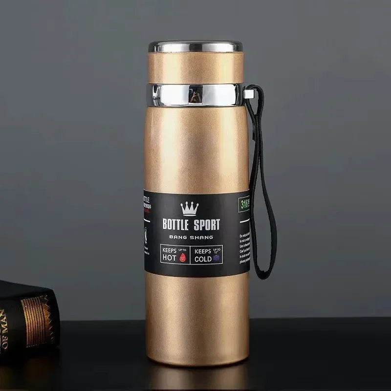 1L Thermal Water Bottle Keep Cold and Hot Thermos for Tea - Visuel 11 | SAMAG