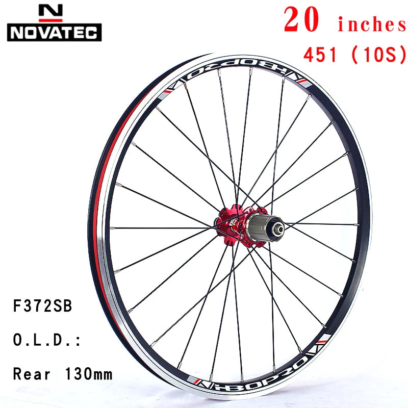 Bicycle Wheelset 20inch Novatec A271/F372SB V Brake 451 - View 7 | SAMAG