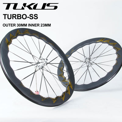 TUKUS BLUEFIN TURBO Road Carbon Bike Wheelset Ceramic | SAMAG