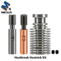 E3D V6 Heatbreak Heatsink Kit Titanium Alloy Bi-Metal Throat For Kingroon KP3S KP3S Pro S1 KP5L 3D Printer Parts Accessories