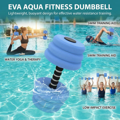 EVA Foam Dumbbell For Water Yoga Swimming Training | SAMAG