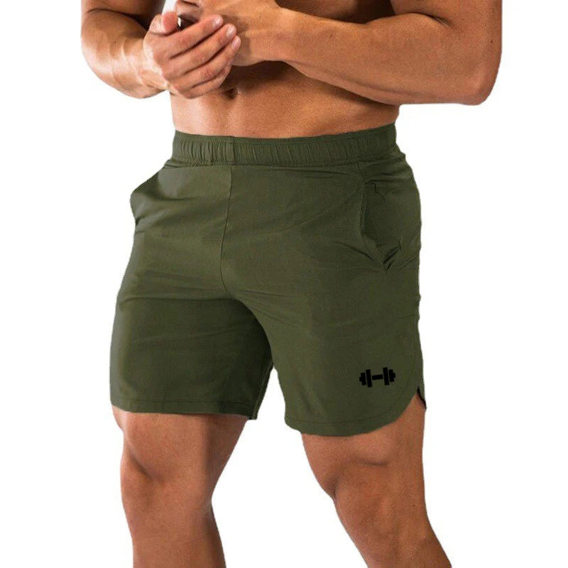 Gym Bodybuilding Shorts Fitness Muscle Workout Basketball Training Running Sport Short Pants Mens Casual Summer Quick Dry Shorts