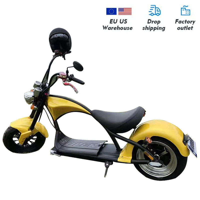 2000W Large Wheel Electric Scooter