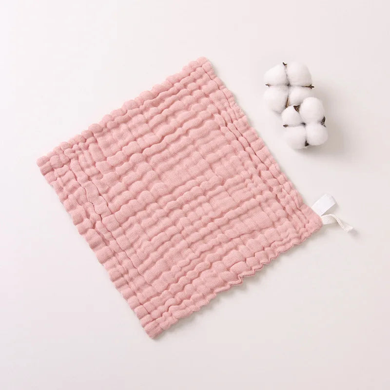 Six-layer gauze square towel 30 * 30 newborn baby towel face towel saliva towel Baby Face Towel Wipe Burp Cloths Absorbent Musli