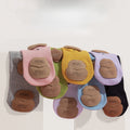 Blue Silicone Anti Slip Cotton Grip Socks Unisex Adult Kids Ballet Contemporary Chinese Dance Yoga Barre Floor Practice Socks
