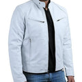 Business Style PU Leather Jacket Stand Collar Slim Fit Zipper Coat Multiple Colors Autumn New Arrival Fashion Urban Outerwear
