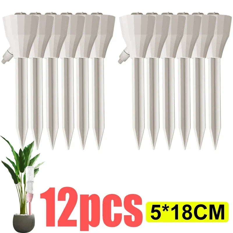 Plants Irrigation System Adjustable Drip Irrigation System Automatic Self Watering Spikes Indoor Outdoors Potted Garden Supplies