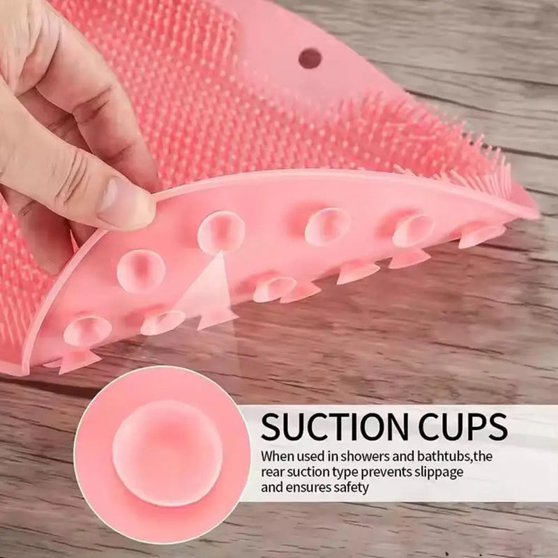 Foot Rubbing Back Rubbing Artifact Bathroom Massage Bath To Remove Dead Skin Feet Dirt Wash Silicone Bathtub Non-Slip Bath Mats
