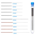 10Pcs Stainless Steel Nozzle Cleaning Needles 0.2mm 0.3mm 0.4mm 0.5mm 0.6mm 0.8mm 1.0mm Drill Bits 3D Printer Parts Accessories