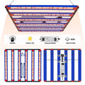 1000W LM301H EVO 650W Full Spectrum LED Grow Light Bar UV IR Turn on/off For Indoor Flower Tent Plant Growth Phyto Lamp