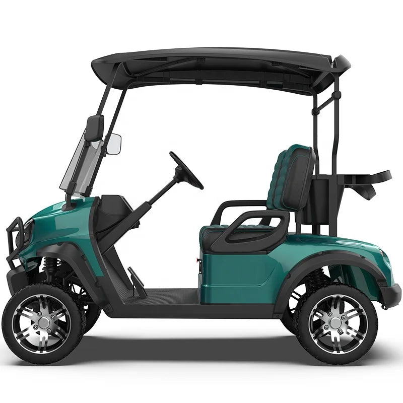 48V Electric Golf Cart 2 Seater 5KW Motor Independent Suspension Disc Brake Utility Vehicle 90km Range