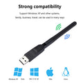 150Mbps MT7601 Wireless Network Card Mini USB WiFi Adapter LAN Wi - Fi Receiver Dongle Antenna 802.11 - Visuel 4 | SAMAG