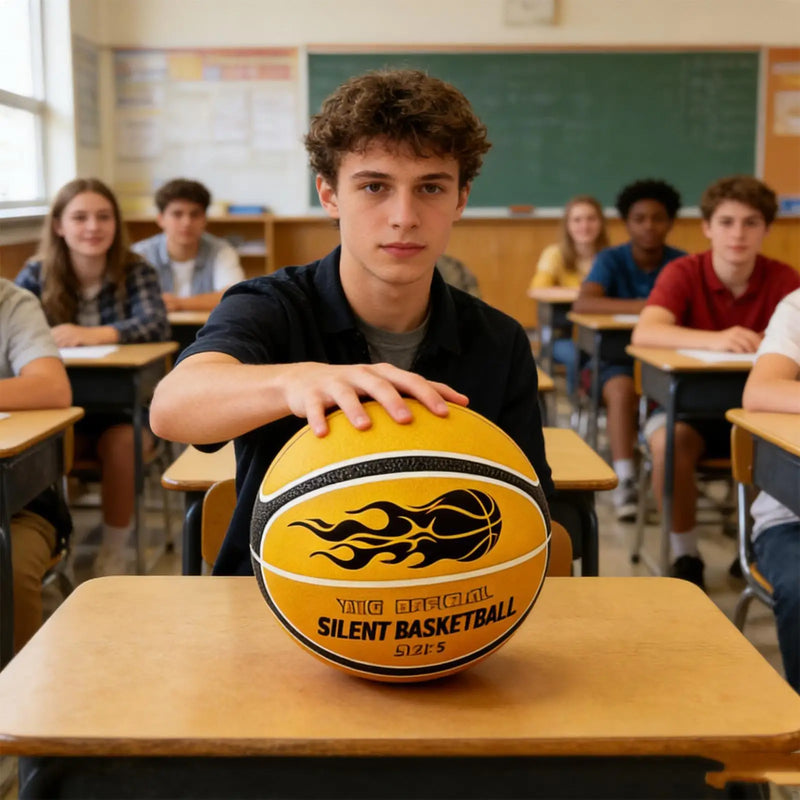 No Noise Basketball Soundless Easy Grip Airless | SAMAG