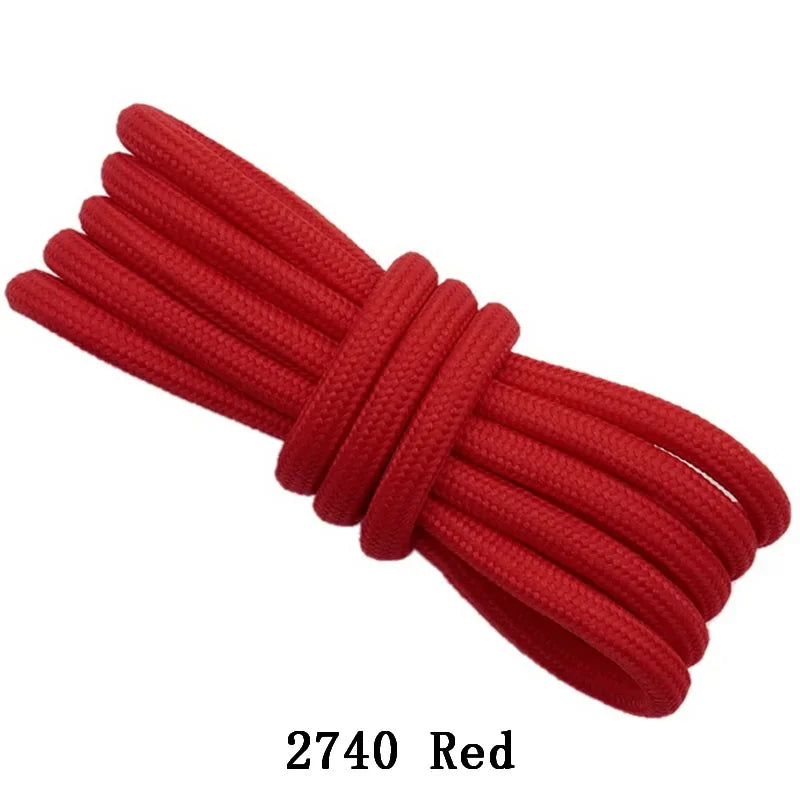 Coolstring Extra Long 5mm Round Shoelaces Sports Laces Colorful Pink Shoestrings Ropes for 350 High Boots 700 Roller Skates
