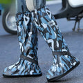 High Summer Work Male Shoes Print Mud Fashion On Offer Waterproof and Non-slip Wear-resistant Plastic Low-heel Men's Rain Boots