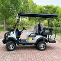 Wholesale CE Export Electric Golf Cart Golf Course Club 2/4/6/8 Seater Off-Road Solar Power Electric Golf Cart