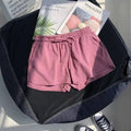 High Waisted Elastic Sports Shorts for Women Loose | SAMAG