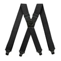 Deepeel 3.5X120cm Men's Adult 4 Clip Casual Trousers Fashion X - shaped Stripes Plastic Clamp Elastic - Visuel 10 | SAMAG
