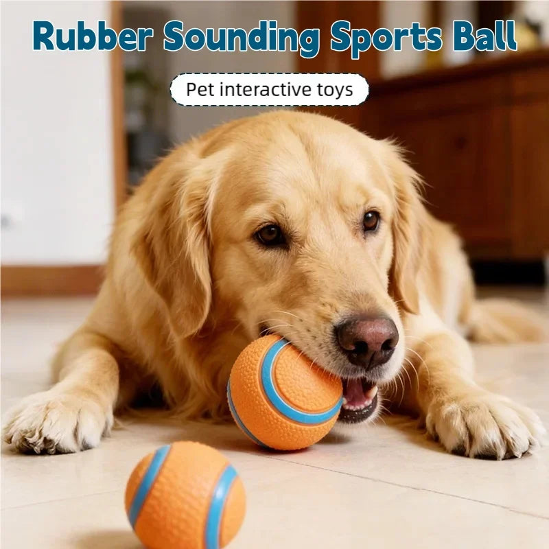 Chew Proof Dog Toy Ball High Elastic Jumping Fetch Ball for Aggressive Chewers Large Medium Small Dogs Puppy Pet Supplies