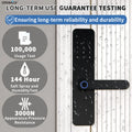 TTLOCK Homestay Smart Door Lock with Electronic Lock for Wooden Door, Home Use, Card Swipe, Bluetooth Lock, IC Cardapartment